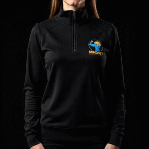 MINDSET 1/4 ZIP LONG SLEEVE TOP