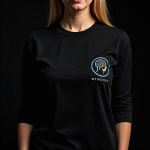 MINDSET QUARTER SLEEVE SLOGAN TOPS